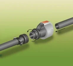 Gardena Aanvoerbuis 25mm - 25 Meter -Haxo Winkel 40785002700071