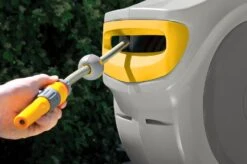 Hozelock Muurhaspel Incl. 40m Slang Auto Reel Grijs -Haxo Winkel 5010646053082 7