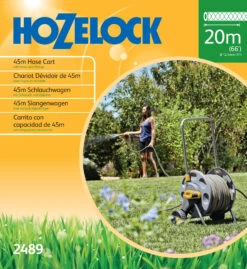 Hozelock Slangenwagen + 20 M Slang In Box -Haxo Winkel 5010646057578 2