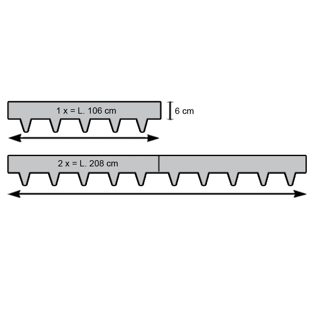 MA Edge Kantopsluiting Zwart 2 MA Edge Kantopsluiting Zwart - Afbeelding 2