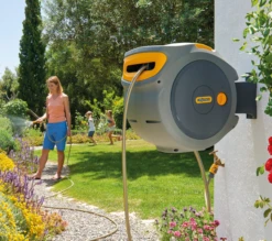 Hozelock Autoreel Muurhaspel Bevestigingsplaat -Haxo Winkel Hozelock AutoReel slanghaspel 3 1