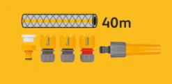 Hozelock Fast Cart Slangwagen Incl. 40 M Slang Startset En Tuinspuit -Haxo Winkel Hozelock Fast Cart slangwagen 1 1