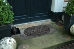 Esschert Deurmat Gietijzer Ovaal -Haxo Winkel LH47 42