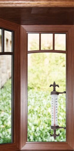 Esschert Thermometer Kozijn Gietijzer -Haxo Winkel TH84 02 1