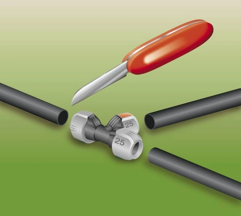 Gardena Aanvoerbuis Sprinklersysteem 25 Mm - 50 Meter 3 Gardena Aanvoerbuis Sprinklersysteem 25 Mm - 50 Meter - Afbeelding 3